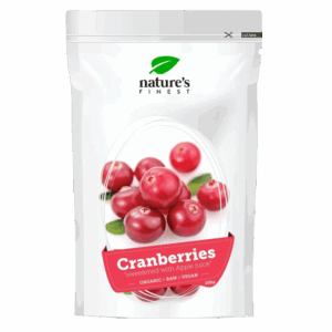 Brusnice Bio sladené jablkovým džúsom