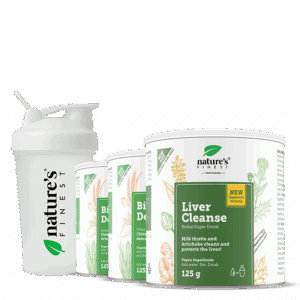 Liver + 2x Detox + NF shaker balíček