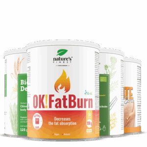 Detox FatBurn + Anti Cellulite kávový peeling balíček