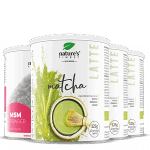 Matcha Chai latte + MSM balíček