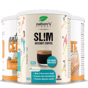 Sl!m Coffee + 2x Anti Cellulite kávový peeling balíček