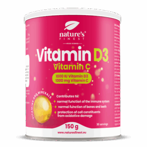 Vitamín D3 + Vitamín C