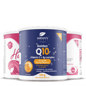 Hair Vitamins + Golden Q10 balíček