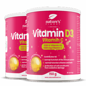 Vitamín D3 + Vitamín C balíček