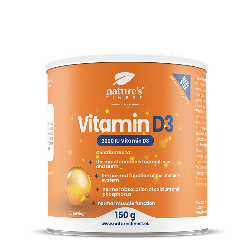 Vitamín D3 v prášku