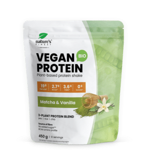 Bio Vegánsky proteín – Matcha & Vanilla